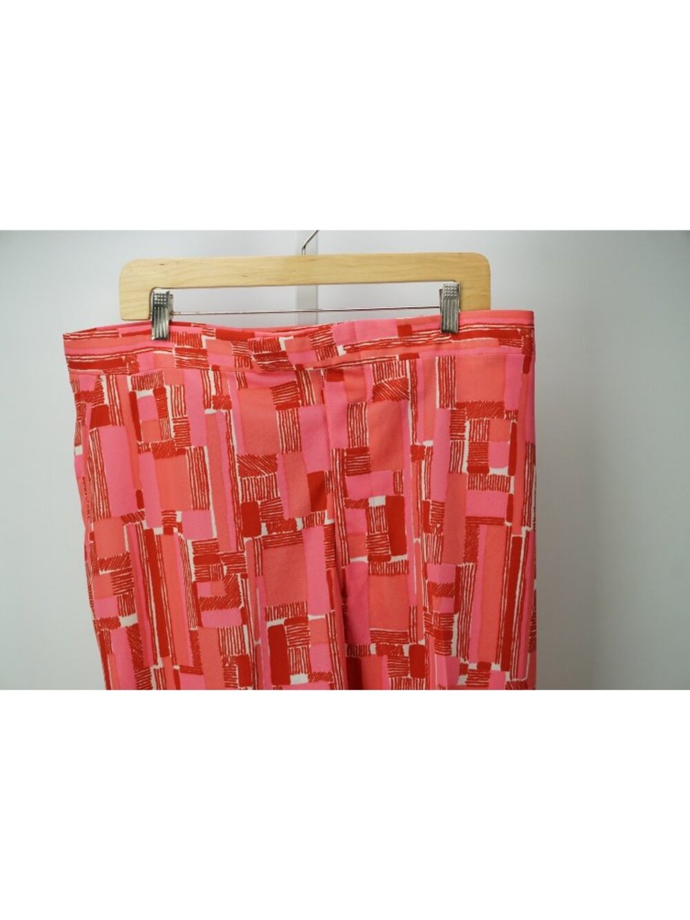 Lilly Pulitzer Mens Stuff Palm Beach VINTAGE Pink Geometric Plaid Pants 36x30